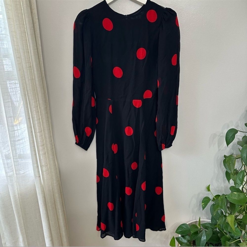 Reformation Luanne Polka Dot Dress - Picture 3 of 9